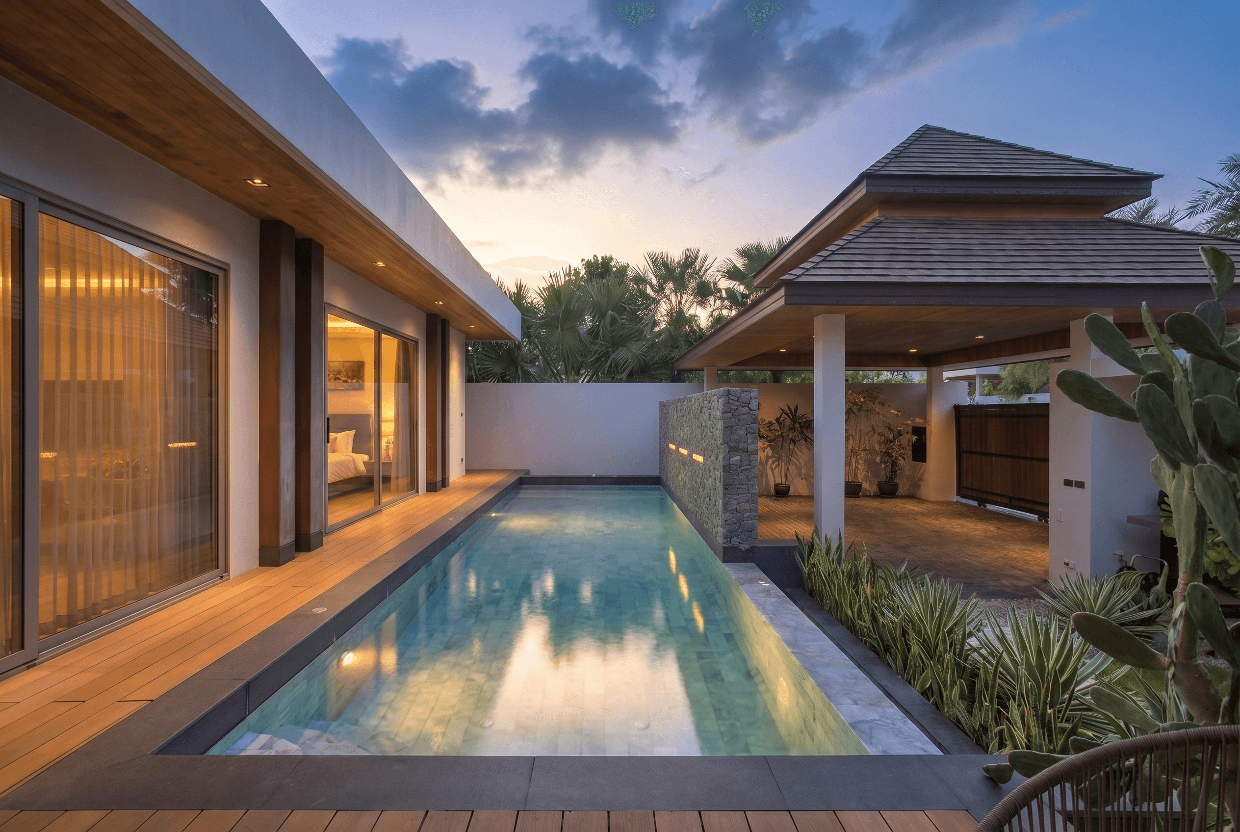 Villa 3 bedrooms with pool in Bang Tao, Phuket