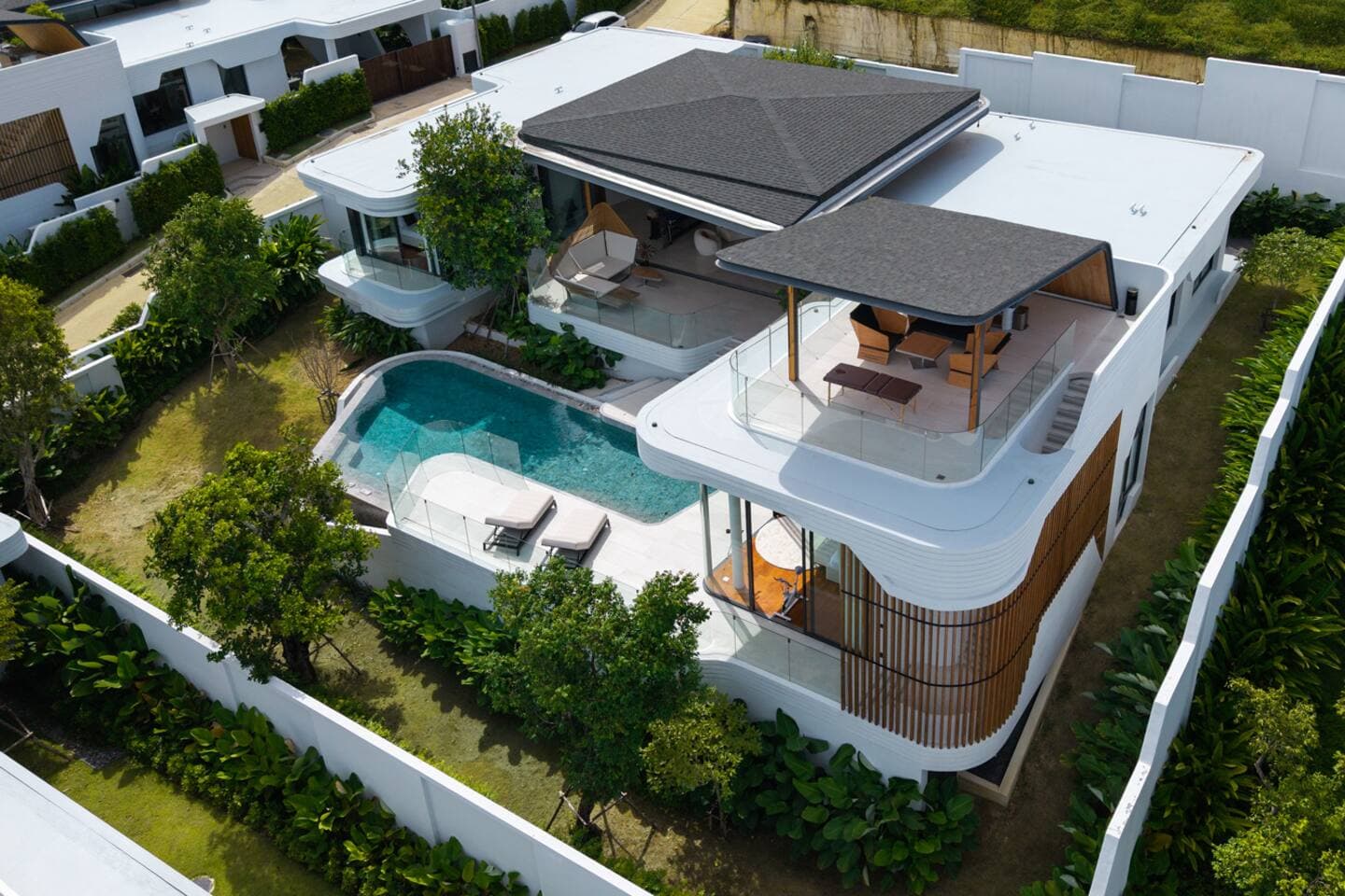 Villa 4 bedrooms with pool in Bang Tao, Phuket — photo 4