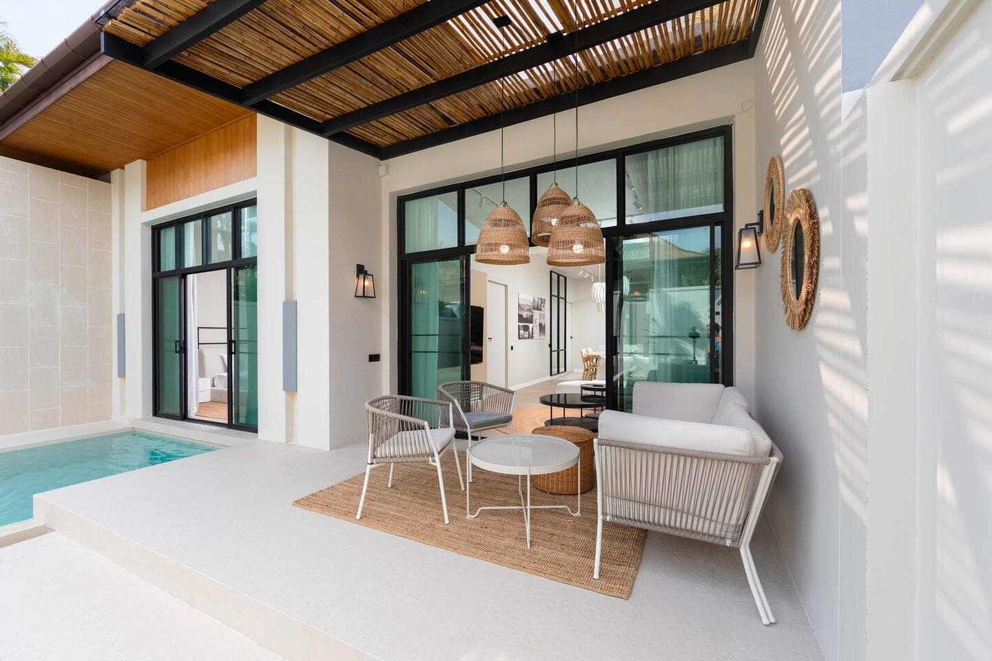 Villa 2 bedrooms with pool in Rawai, Phuket — photo 4